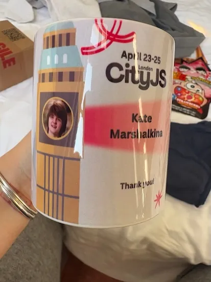 CityJS London 2025 - my cup