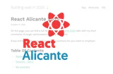 Cover image for article React Alicante 2025