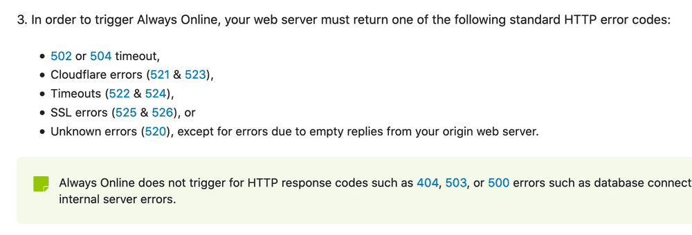 cdn cloudflare error codes